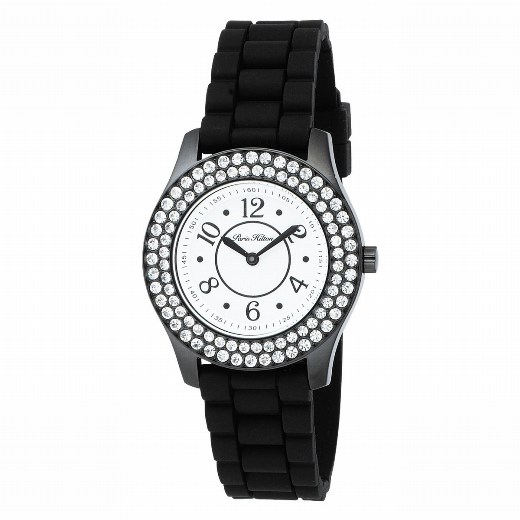 Paris Hilton Ladies 138.5365.60 Round 2 Collection White Dial Fashion Watch